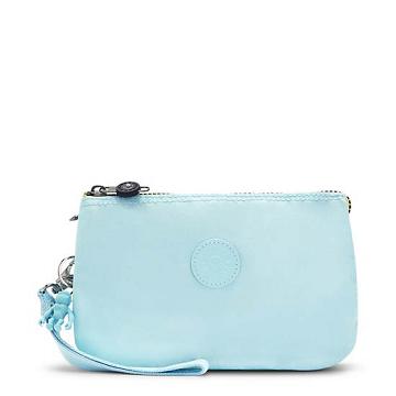 Kipling Creativity Extra Large Wristlet Bags Meadow Blue | CA 2070IL